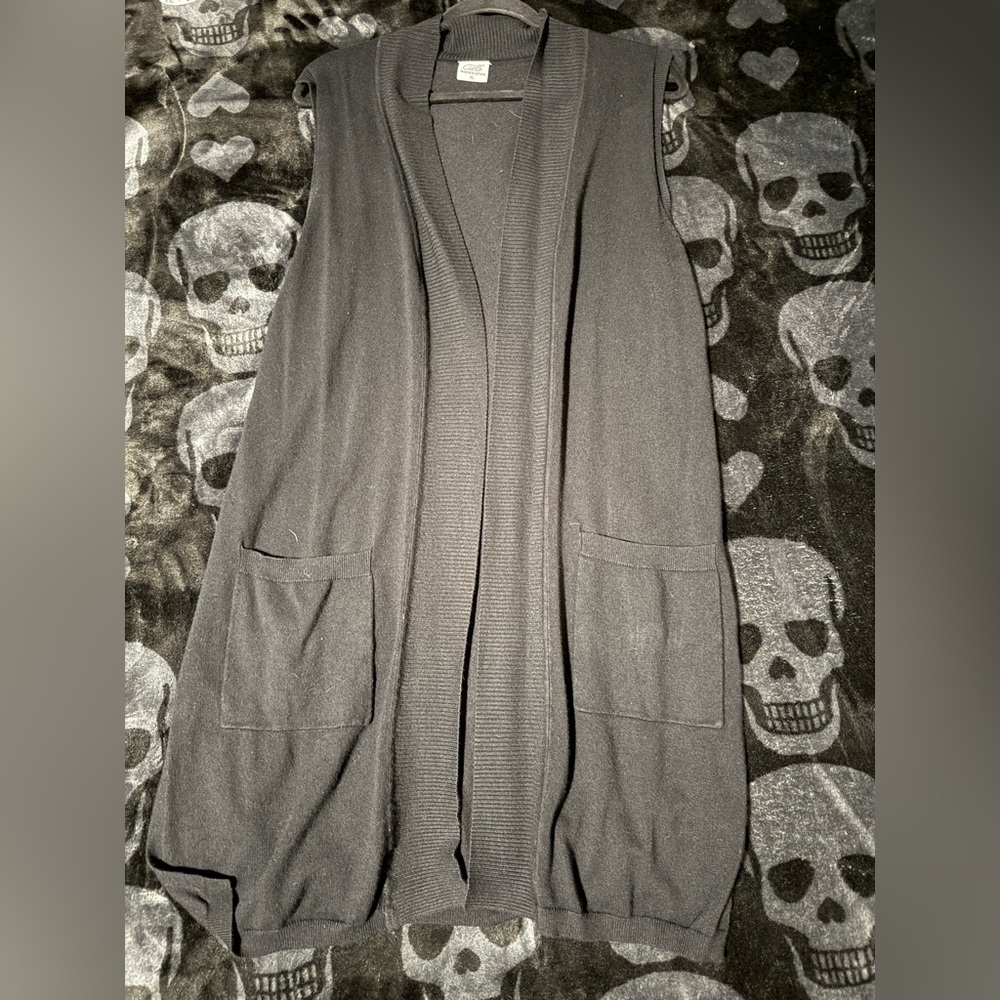 Cielo Black Knitwear vest